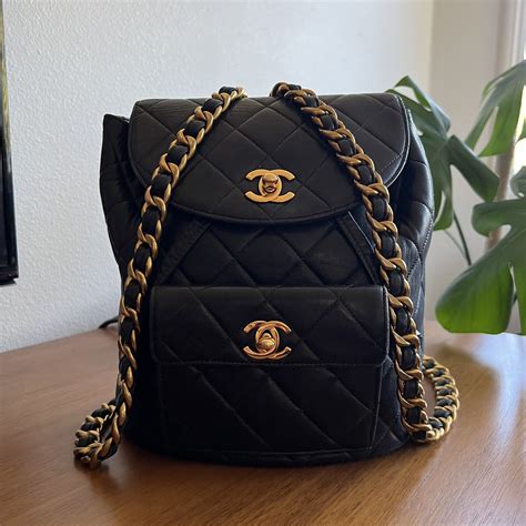 chanel backpack vintage.